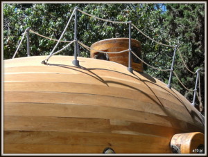 Drewniana łódź podwodna wooden submarine (3)